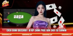 cách đánh baccarat